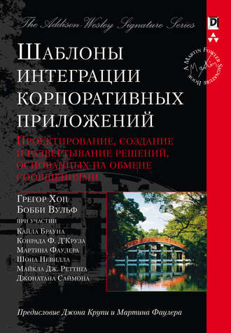 Обложка книги «Шаблоны интеграции корпоративных приложений»