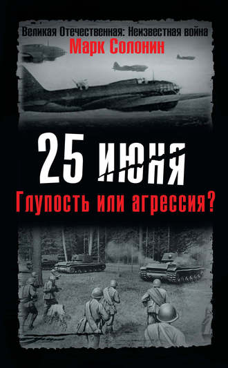 Марк Солонин. 25 июня. Глупость или агрессия?