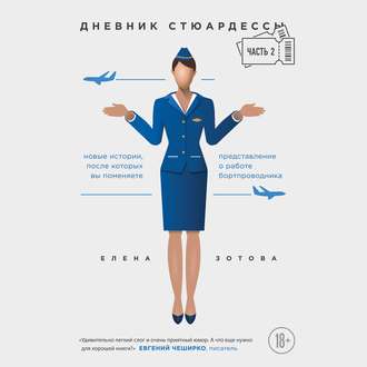 Обложка книги «Дневник стюардессы. Часть 2»