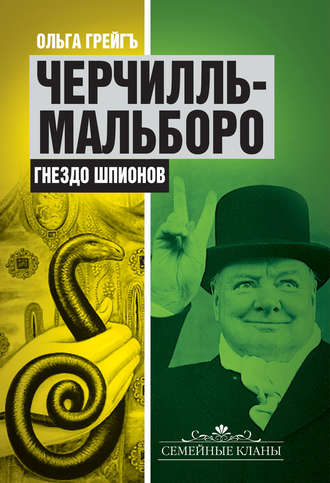 Обложка книги «Черчилль-Мальборо. Гнездо шпионов»