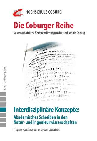 Markus  Knorr. Interdisziplin?re Konzepte: Akademisches Schreiben in den Natur- und Ingenieurwissenschaften