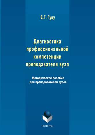 Елена Гуцу. Диагностика профессиональной компетенции преподавателя вуза