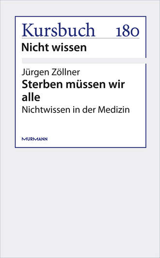 J?rgen Z?llner. Sterben m?ssen wir alle