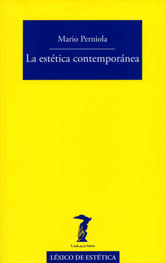 Mario Perniola. La est?tica contempor?nea