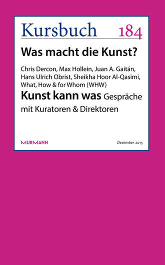 Hans Ulrich Obrist. Kunst kann was