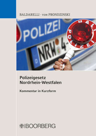 Marcello Baldarelli. Polizeigesetz Nordrhein-Westfalen