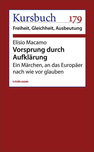 Elisio Macamo. Vorsprung durch Aufkl?rung