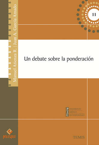 Juan A. Garc?a Amado. Un debate sobre la ponderaci?n