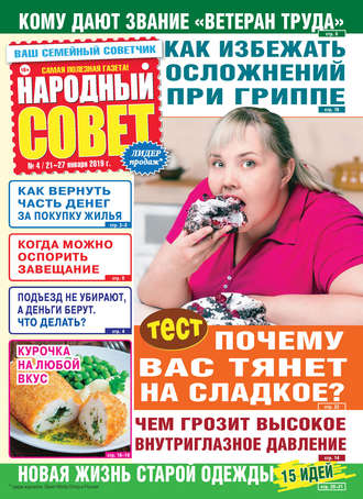 Обложка книги «Народный совет №04/2020»