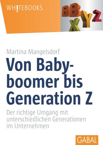 Martina Mangelsdorf. Von Babyboomer bis Generation Z