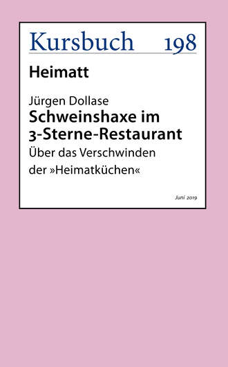 J?rgen Dollase. Schweinshaxe im 3-Sterne-Restaurant