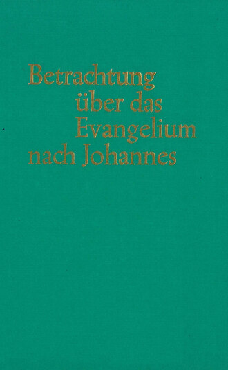 J.G.  Bellet. Betrachtungen ?ber das Evangelium nach Johannes