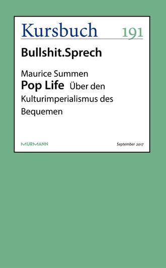 Maurice  Summen. Pop Life