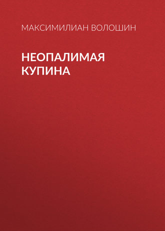 Обложка книги «Неопалимая купина»