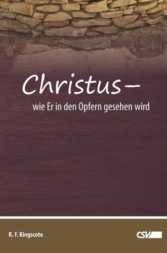 Robert F. Kingscote. Christus- wie Er in den Opfern gesehen wird