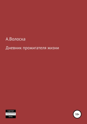 Обложка книги «Дневник прожигателя жизни»