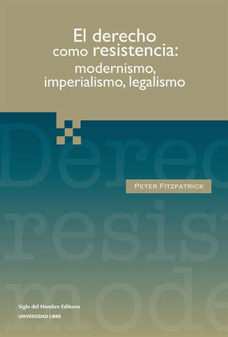 Peter Fitzpatrick. El derecho como resistencia