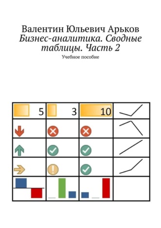 Обложка книги «Бизнес-аналитика. Сводные таблицы. Часть 2. Учебное пособие»