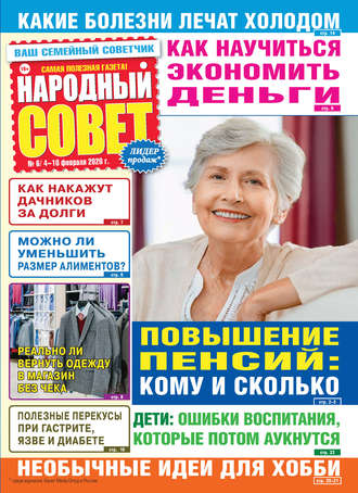 Обложка книги «Народный совет №06/2020»