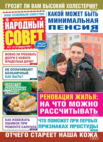 Обложка книги «Народный совет №08/2020»