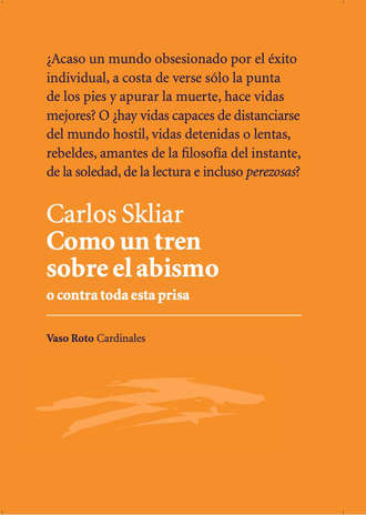 Carlos Skliar. Como un tren sobre el abismo