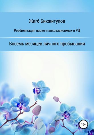 Обложка книги «Реабилитация нарко- и алкозависимых в РЦ. Восемь месяцев личного пребывания»