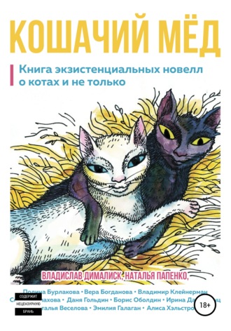 Обложка книги «Кошачий мёд: книга экзистенциальных новелл»