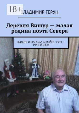 Обложка книги «Деревня Вишур – малая родина поэта Севера. Подвиги народа в войне 1941—1945 годов»