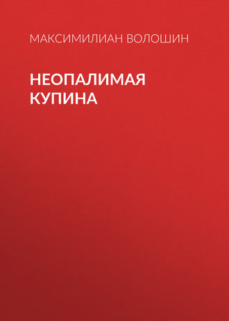 Обложка книги «Неопалимая купина»