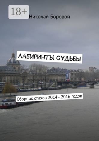 Обложка книги «Лабиринты судьбы. Сборник стихов 2014—2016 годов»