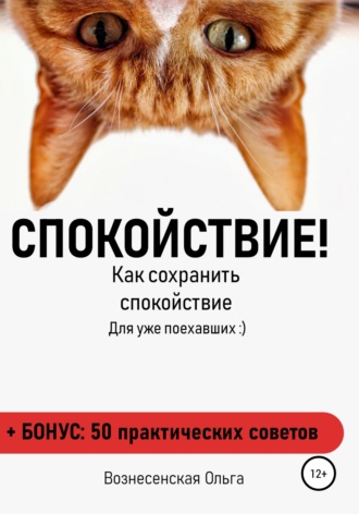 Обложка книги «Как сохранить спокойствие»