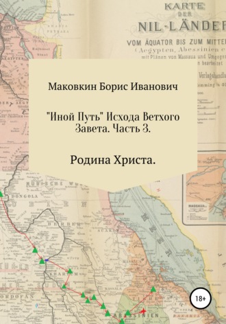 Обложка книги ««ИНОЙ ПУТЬ» Исхода Ветхого Завета. Часть 3. Родина Христа»