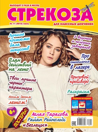 Обложка книги «Стрекоза для классных девчонок №11/2018»
