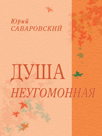 Обложка книги «Душа неугомонная»