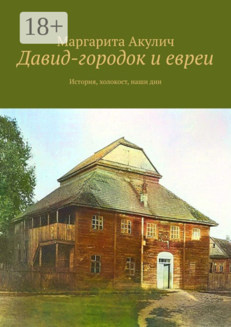 Обложка книги «Давид-городок и евреи. История, холокост, наши дни»