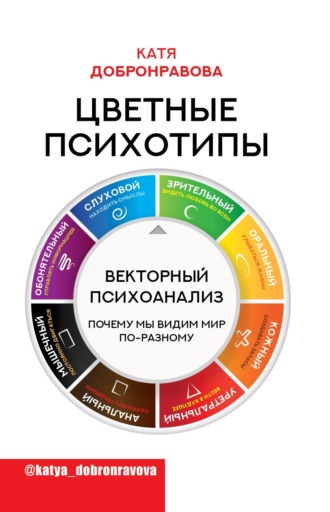 Обложка книги «Цветные психотипы. Векторный психоанализ: почему мы видим мир по-разному»