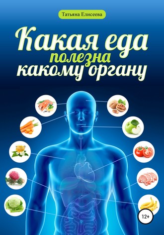 Обложка книги «Какая еда полезна какому органу»