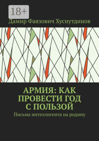 Обложка книги «Армия: как провести год с пользой. Письма интеллигента на родину»