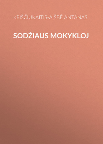 Обложка книги «Sodžiaus mokykloj»