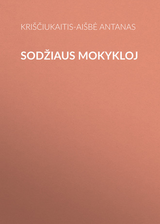 Kriščiukaitis-Aišbė Antanas. Sodžiaus mokykloj