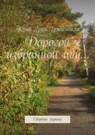 Обложка книги «Дорогой избранной иду… Сборник лирики»