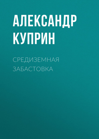 Обложка книги «Средиземная забастовка»