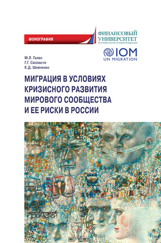 Обложка книги «Миграция в условиях кризисного развития мирового сообщества и ее риски в России»