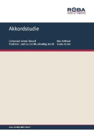 Anton Diabelli. Akkordstudie