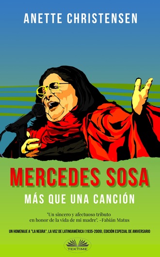 Обложка книги «Mercedes Sosa – Más Que Una Canción»