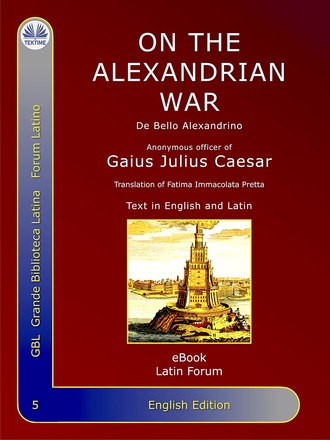 Обложка книги «On The Alexandrian War»