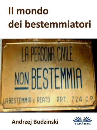 Обложка книги «Il Mondo Dei Bestemmiatori»