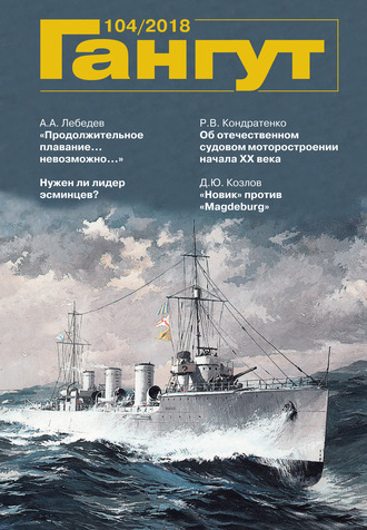 Обложка книги ««Гангут». № 104 / 2018»
