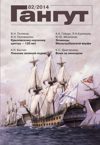 Обложка книги ««Гангут». № 82 / 2014»