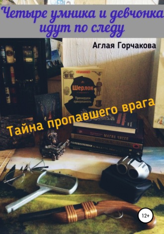 Обложка книги «Четыре умника и девчонка идут по следу. Тайна пропавшего врага»